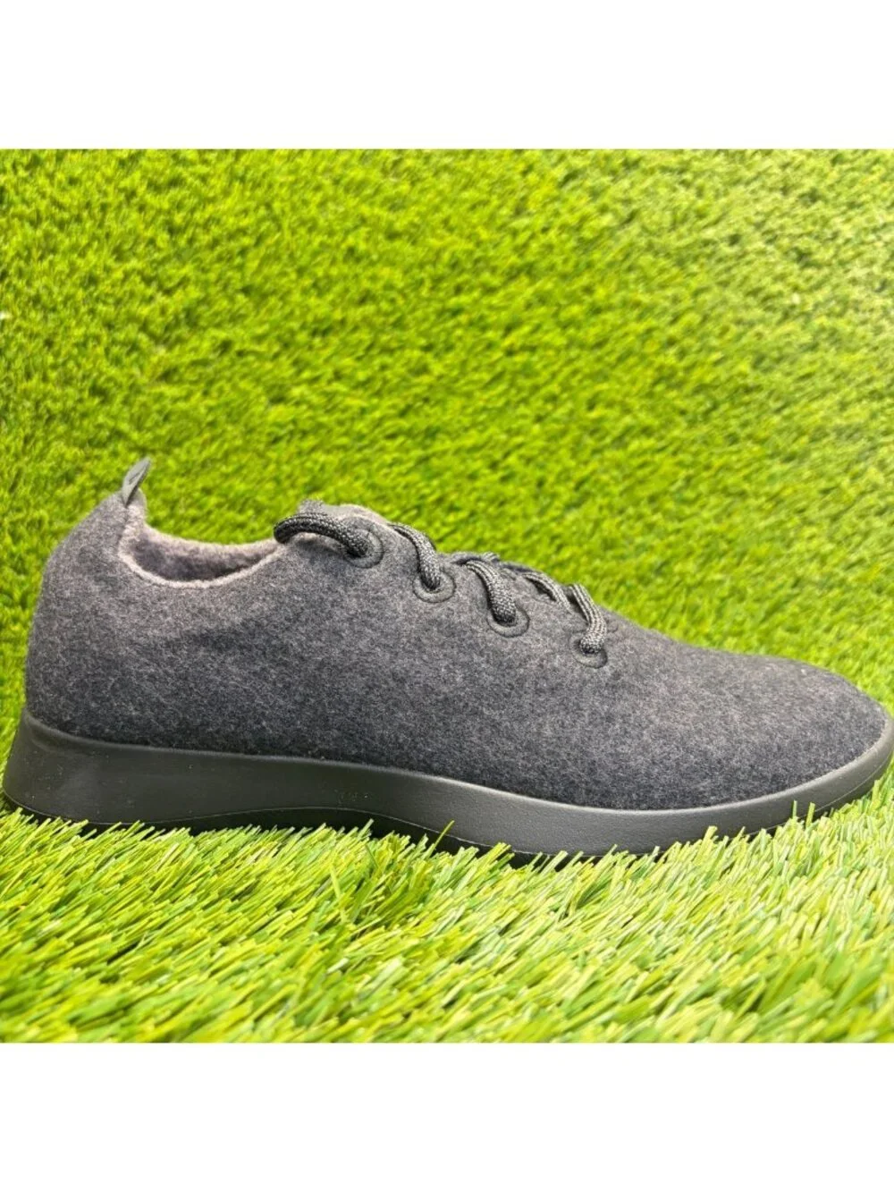 Allbirds Wool Runners Womens Size 11 Black Athletic Running Shoes Sneakers